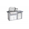 Bull BBQ Power Q Outdoor Island Kitchen & Grill - Angled View 3