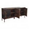 Moe's Home Collection Artists Sideboard - Front Side Opened Angle