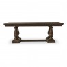 Moe's Home Collection Everson Dining Table in Brown - Front