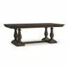 Moe's Home Collection Everson Dining Table in Brown - Angled - Moe's Home Collection Everson Dining Table in Brown - Angled