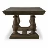 Moe's Home Collection Everson Dining Table in Brown - Side - Moe's Home Collection Everson Dining Table in Brown - Side