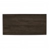 Moe's Home Collection Everson Dining Table in Brown - Top View