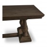 Moe's Home Collection Everson Dining Table in Brown - Top Angled Table Edge