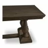 Moe's Home Collection Everson Dining Table in Brown - Top Angled Table Edge - Moe's Home Collection Everson Dining Table in Brown - Top Angled Table Edge