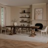 Moe's Home Collection Everson Dining Table in Brown - Lifestyle