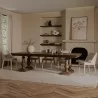 Moe's Home Collection Everson Dining Table in Brown - Lifestyle - Moe's Home Collection Everson Dining Table in Brown - Lifestyle
