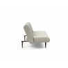 Innovation Living Unfurl Sofa in Blida Sand Grey - Side Angled - Innovation Living Unfurl Sofa in Blida Sand Grey - Side Angled