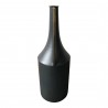 Moe's Home Collection Primus Metal Vase - Black - Angle