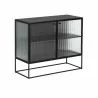 Sunpan Parsons Sideboard Small - Front Side Angle - Sunpan Parsons Sideboard Small - Front Side Angle