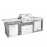 Bull BBQ Premier Q - Angled With Cabinet Option 2 - Bull BBQ Premier Q - Angled With Cabinet Option 2