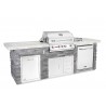 Bull BBQ Premier Q - Angled With Cabinet Option 4