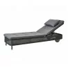 Cane-Line Presley Sunbed grey cushion - Cane-Line Presley Sunbed grey cushion