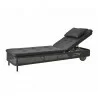 Cane-Line Presley Sunbed dark grey  - Cane-Line Presley Sunbed dark grey 