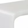 Sunpan Kurver Bench - Closeup Top Angle - Sunpan Kurver Bench - Closeup Top Angle