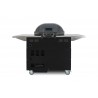 Primo Ceramic Oval G420C Freestanding Gas Grill - Back Shelves Up