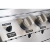 Primo Ceramic Oval G420C Freestanding Gas Grill - Control Panel Left Close Up