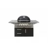 Primo Ceramic Oval G420C Freestanding Gas Grill - Front - Primo Ceramic Oval G420C Freestanding Gas Grill - Front