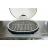 Primo Ceramic Oval G420C Freestanding Gas Grill - Front Dome Open - Primo Ceramic Oval G420C Freestanding Gas Grill - Front Dome Open