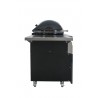 Primo Ceramic Oval G420C Freestanding Gas Grill - Side View