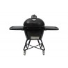 Primo Ceramic Oval All-In-One Grills with Heavy Duty Stand, Side Shelves - LG