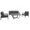 Hospitality Rattan Patio Manhattan 4-Piece Seating Set - Hospitality Rattan Patio Manhattan 4-Piece Seating Set