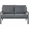 Hospitality Rattan Patio Manhattan 4-Piece- Loveseat - Hospitality Rattan Patio Manhattan 4-Piece- Loveseat