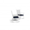 Tortuga Outdoor Portside Classic Wicker Rocking Chair 3pc Set  16