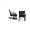 Tortuga Outdoor Portside Classic Wicker Rocking Chair 3pc Set  19