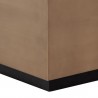 Sunpan Shiloh Coffee Table - Base Closeup Angle