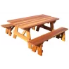 Picnic Table - White BG - Picnic Table - White BG