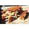 Picnic Table - Set with Picnic Bench