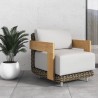 Sunpan Potenza Armchair Palazzo Cream - Lifestyle