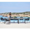 Cane-Line Pure Dining Table  outdoor view