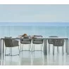 Cane-Line Pure Dining Table & Chair View - Cane-Line Pure Dining Table & Chair View