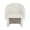 Sunpan Lauryn Lounge Chair Merino Pearl - Front Angle