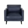 Sunpan Rogers Armchair Cortina Ink Leather  - Sunpan Rogers Armchair Cortina Ink Leather 