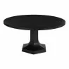 Moe's Home Collection Ethan Dining Table in Black - Top Angled - Moe's Home Collection Ethan Dining Table in Black - Top Angled
