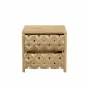 Moe's Home Collection Fulton Nightstand in Natural - Front with Opened Drawer - Moe's Home Collection Fulton Nightstand in Natural - Front with Opened Drawer