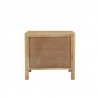 Moe's Home Collection Fulton Nightstand in Natural - Back View