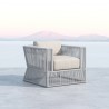 Miami Club Chair in Echo Ash w/ Self Welt - Lifestyle