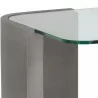 Sunpan Odis End Table Grey - Closeup Top Angle - Sunpan Odis End Table Grey - Closeup Top Angle