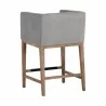 Sunpan Maxine Counter Stool - Polo Club Stone - Back Side Angle - Sunpan Maxine Counter Stool - Polo Club Stone - Back Side Angle