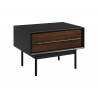 Greenington Park Avenue 1 Drawer Nightstand Ruby - Front Side Angle