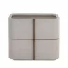 Sunpan Jamille Nightstand Small - Front Angle - Sunpan Jamille Nightstand Small - Front Angle