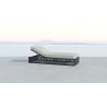 Milano Adjustable Chaise in Echo Ash w/ Self Welt - Lifestyle - Milano Adjustable Chaise in Echo Ash w/ Self Welt - Lifestyle