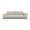 Innovation Living Grand Deluxe Excess Lounger Sofa in Mixed Dance Natural - Front View
