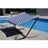Quilted Fabric Hammock - Double - Nautical