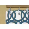 Quilted Fabric Hammock - Double - Nautical - Swatch - Quilted Fabric Hammock - Double - Nautical - Swatch