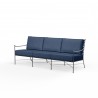 Provence Sofa in Spectrum Indigo w/ Self Welt - Front Side Angle