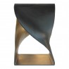 Moe's Home Collection Twist Accent Table - Black - Front View